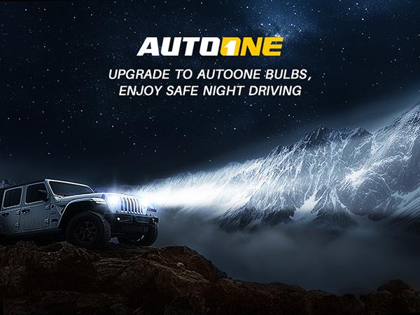 LED Headlamps Bulbs, Fit 9005 9006 H11 9012 AUTOONE Headlight & Fog Lamp, 6000K White,  10,000LM with Cooling Fan, Plug-and-Play Quick Installation, Pack of 2, 9005/HB3 9006/HB4 9012/HIR2 H11/H8/H9/H16 LED Lamps