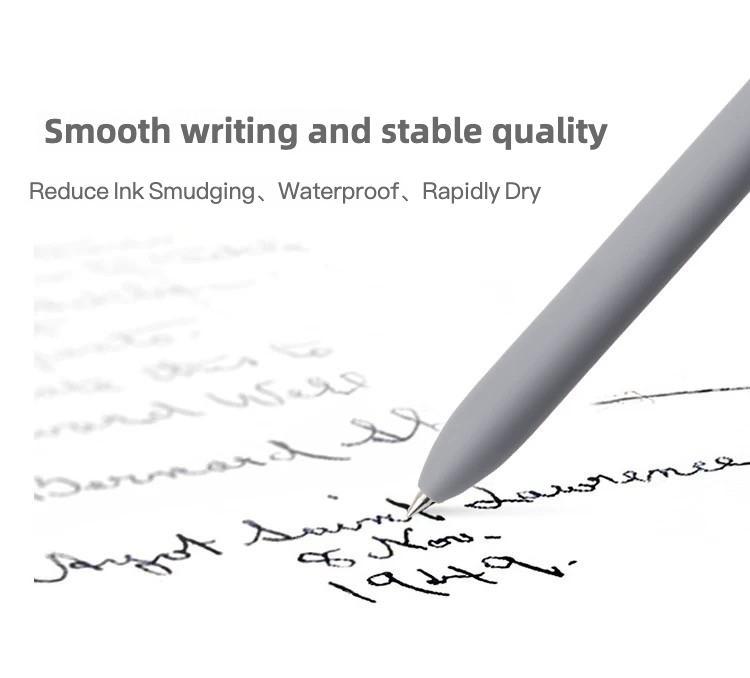 Gel Pens 10 Pack - Smooth No-Bleed Quick Dry Ink 0.5mm Fine Point Multifunctional Stationery for Journaling Notes Exams School & Office Quick-Dry Black Ink Ultra-Fine 0.5mm Tip Comfort-Grip Barrel