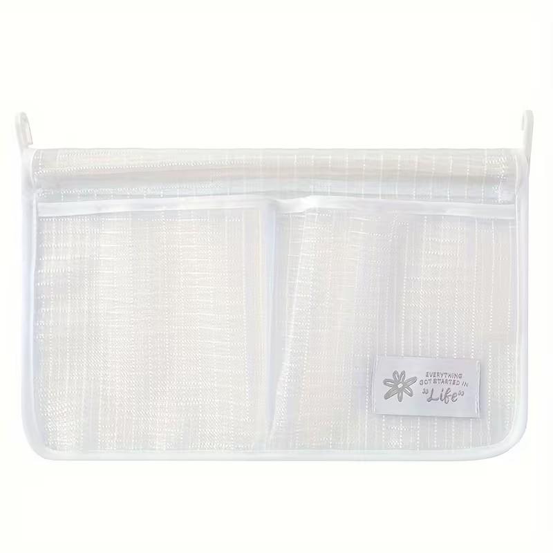 2 Pcs Refrigerator Storage Net Bags, Hanging Kitchen Organizer Pouches, Dual Compartment Fridge Storage Bags, Home Sorting Containers