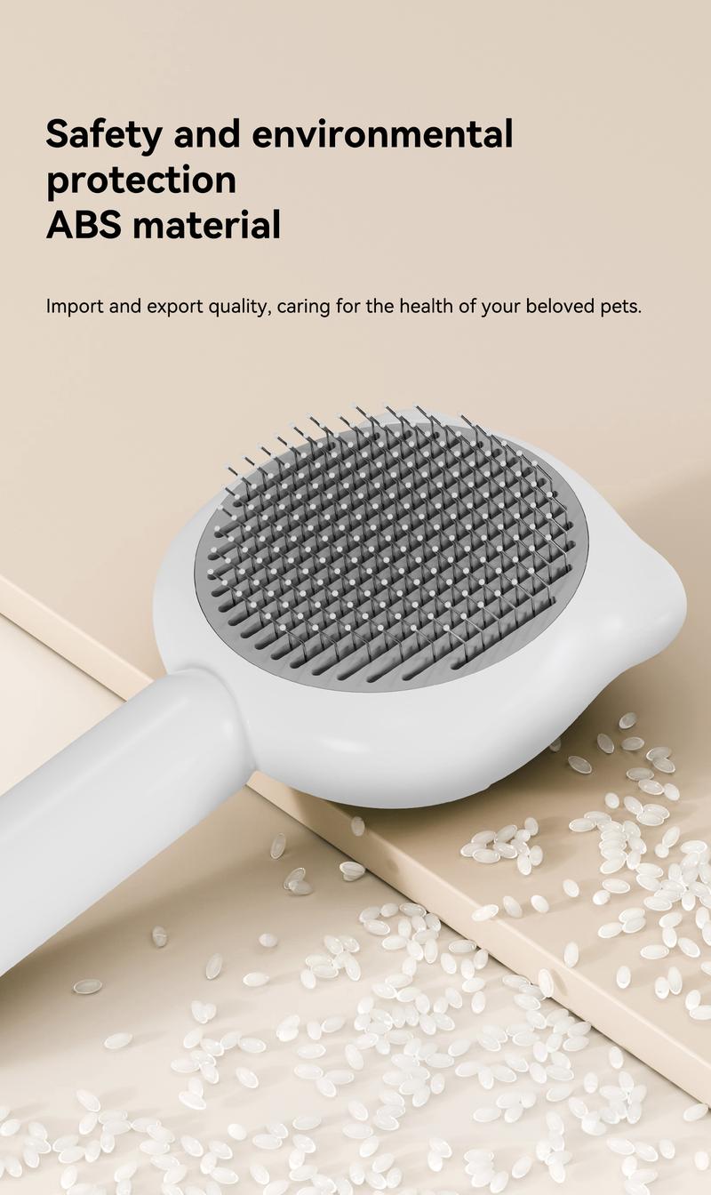 Cat Comb for Removing Loose Fur - Cat & Dog Brushing Tool, Pet Hair Remover, Perfect for Long-Haired Pets, Essential Grooming Accessory