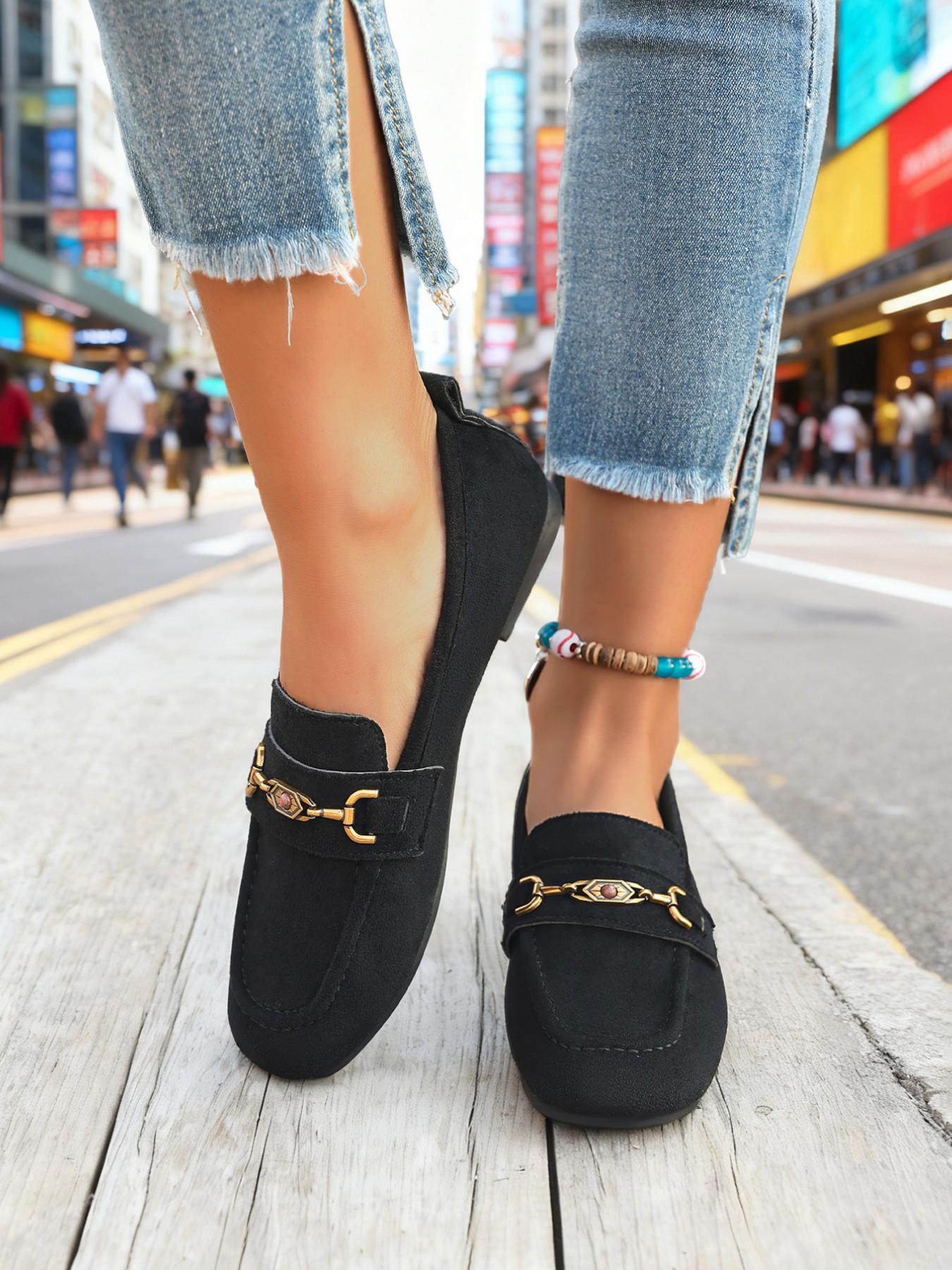 Women's Loafers Comfortable Slip-On Design Ideal for Walking and Driving Multifunctional Daily Wear Fashionable Ladies Shoes