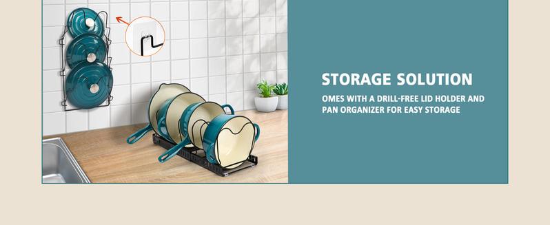 Uniflasy 7-Piece Enameled Cast Iron Cookware Set - Dutch Oven, Sauce Pan & Skillet with 3 Lids, PFOA-Free Ceramic Coated, Gas/Induction/Oven Safe, Includes Storage Organizer