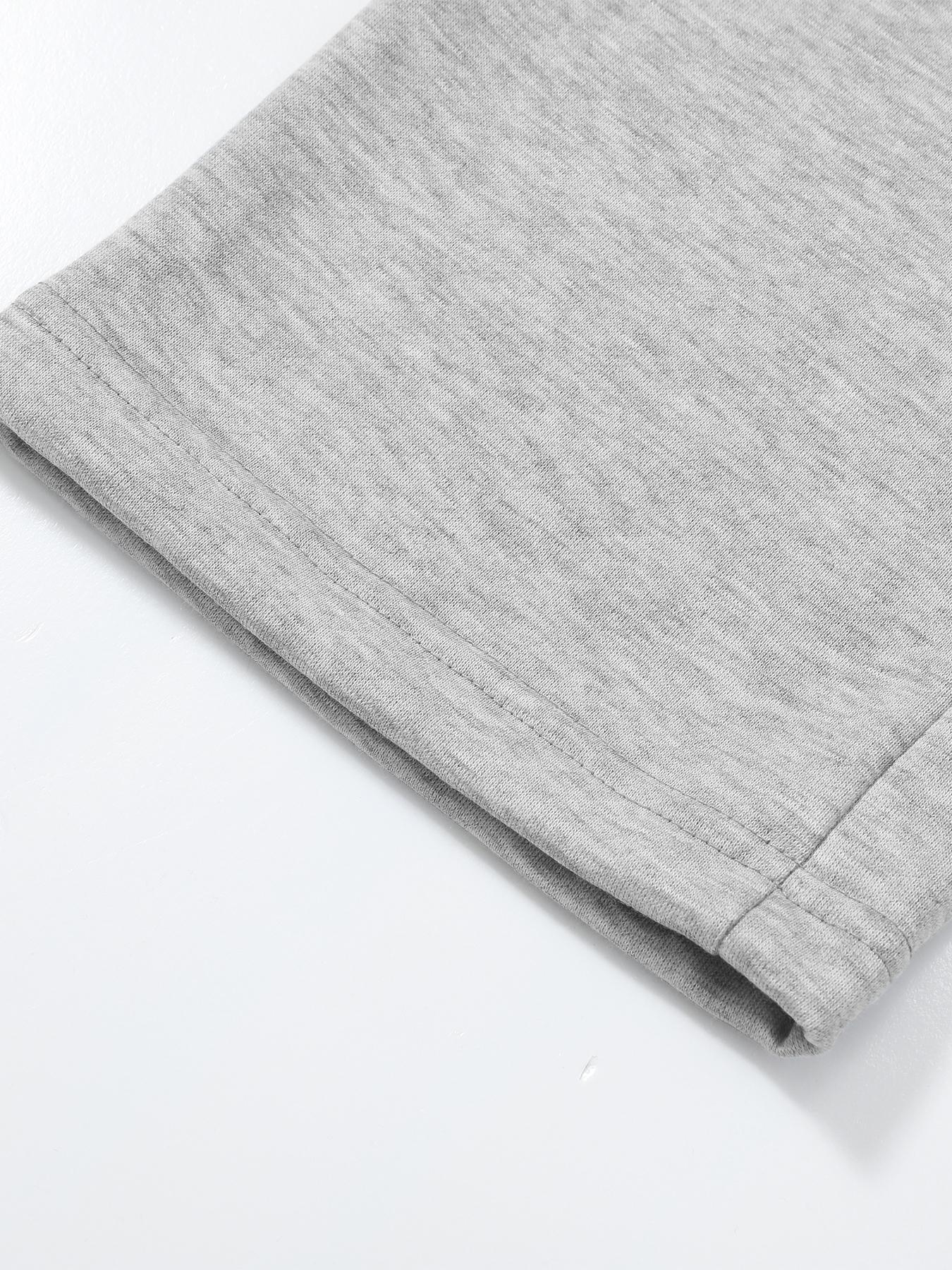 Men's Solid Color Pocket Drawstring Waist Sweatpants, Casual Comfy Loose Jogger Pants for Spring & Fall, Men's Trousers for Daily Wear