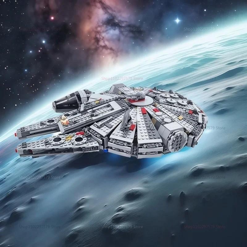 1381pcs Advanced Space Ship Building Kit, Collectible Building Set, Creative DIY Stem Toy, Educational Model Set, Birthday Gift for Boys and Adults, Spaceship Model Kit
