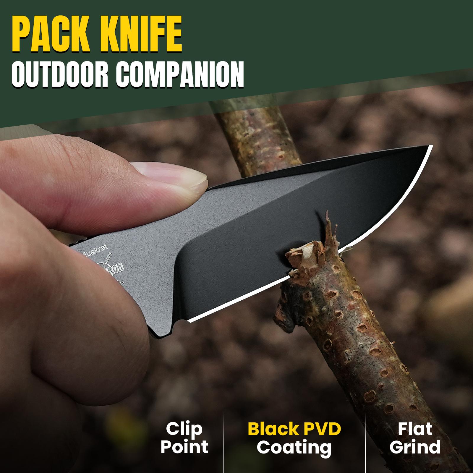 Kizer Outdoor EDC Muskrat D2 G10 Oliver Green Handle 1064A1