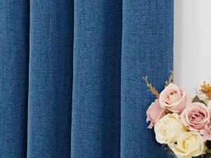 Deconovo 100% Blackout Curtains (2 Panels) - Thermal Insulated, Soundproof, Heavy-Duty, Cold-Proof Drapes for Living Room & Bedroom