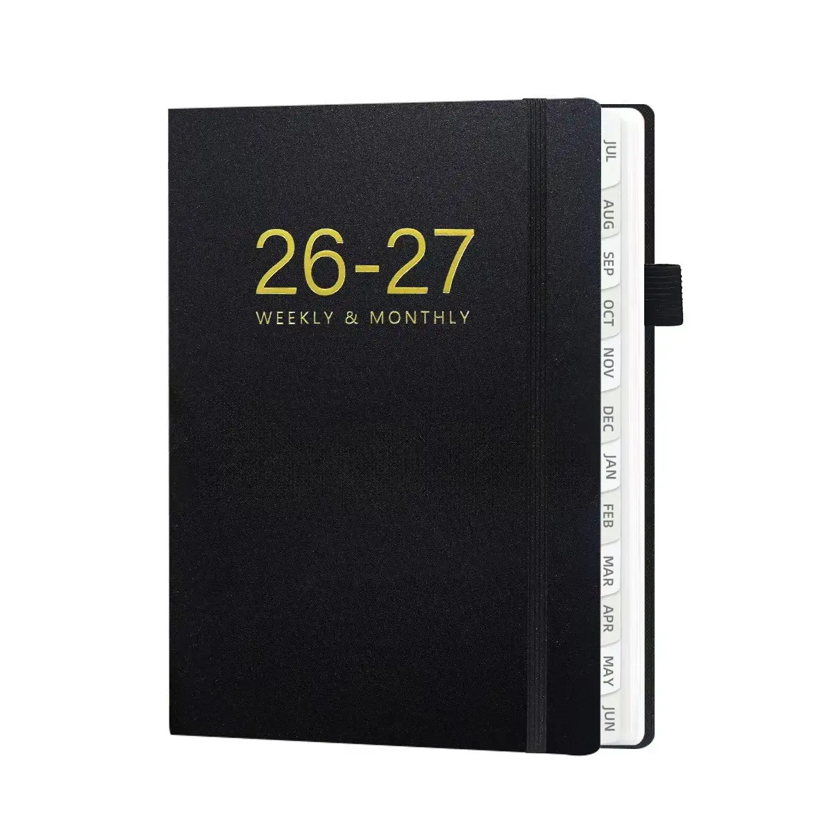 2026-2027 Yearly Monthly Weekly Planner Notebook, Cross-Year Schedule Organizer, Essential Planning Tool for Efficient Time Management