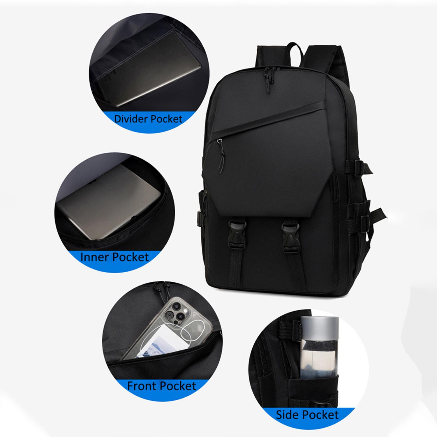 Gothic Pattern Lightweight Diaper Backpack, Large Capacity Travel & Commute Bag, Adjustable Shoulder Straps, Unisex, Durable Polyester Fabric, Ideal for Outdoor Daily Use, Perfect Festival Gift, Trendy Backpack