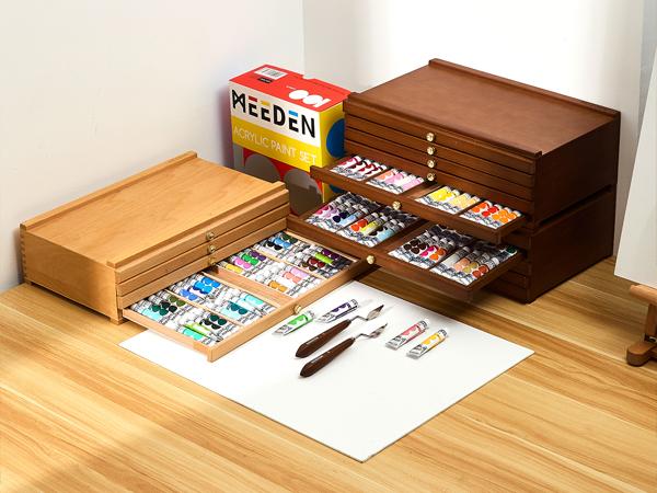 MEEDEN Heavy Body Acrylic Paint Sets, 100 Colors Acrylic Paint Tubes, Non-toxic 0.41 fl Oz /12ml Acrylic Paints for Adults, Beginners Art Painting Art Materials