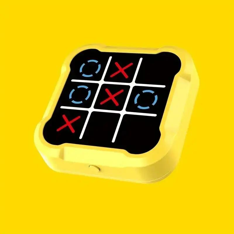 The electronic educational game Tic - Tac - Toe, the best gift, a tabletop game combining strategy and fun, made of durable ABS material, a classic interactive game, and a family entertainment item