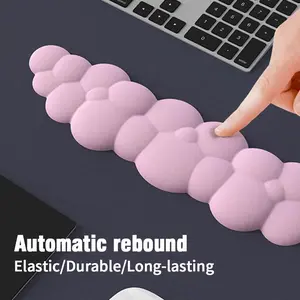 Keyboard Cloud Wrist Rest Pad Anti-Slip Desk Mat Memory Foam Palm Rest Ergonomic Mouse Pad Typing Wrist Rest for Office