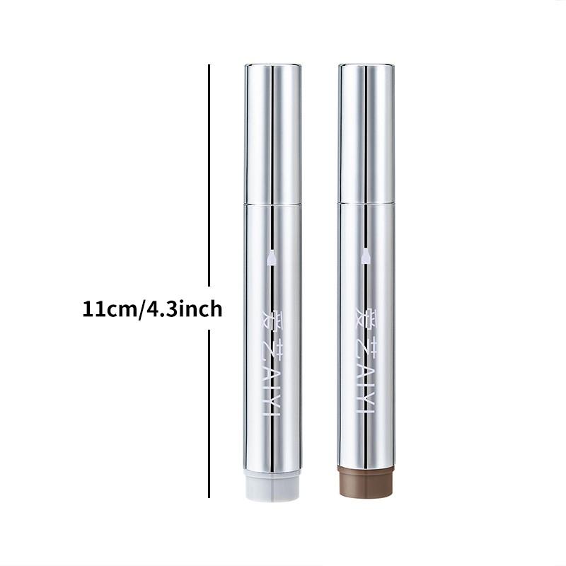 Multi-fork Waterproof Sweatproof Men's Beard Filler Pen Fill Sparse Stubble Fit Hair No Fading Create Thick Natural Beard Keep Long Lasting Neat Style For Daily Outings