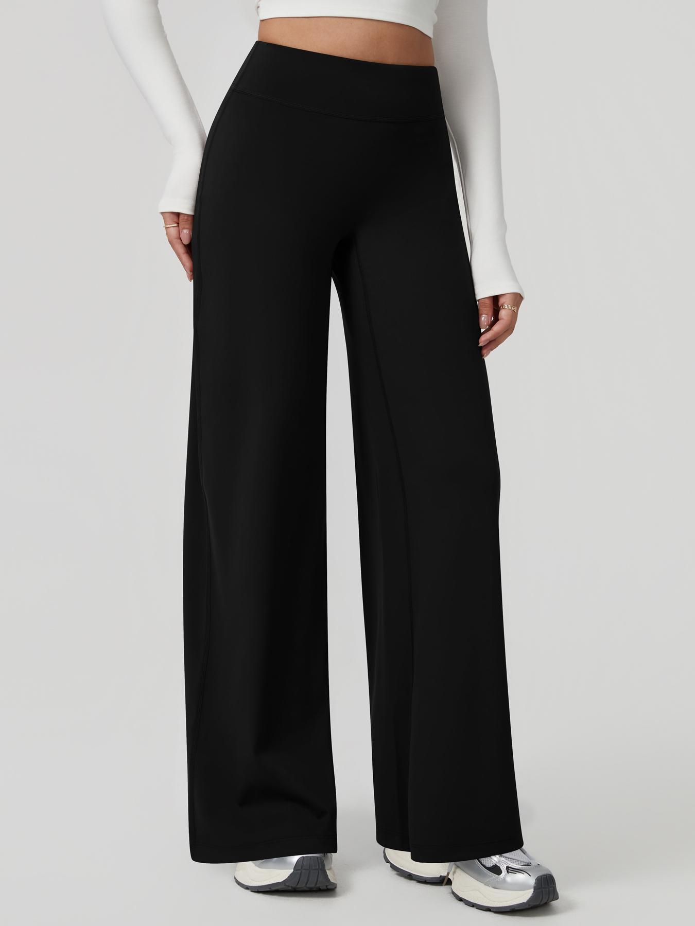 Women's Sporty Leggings, Plain Fitted Design, All Season Comfortable Fitness Running Pants, Elastic & Stylish, Athleisure Style Bottoms