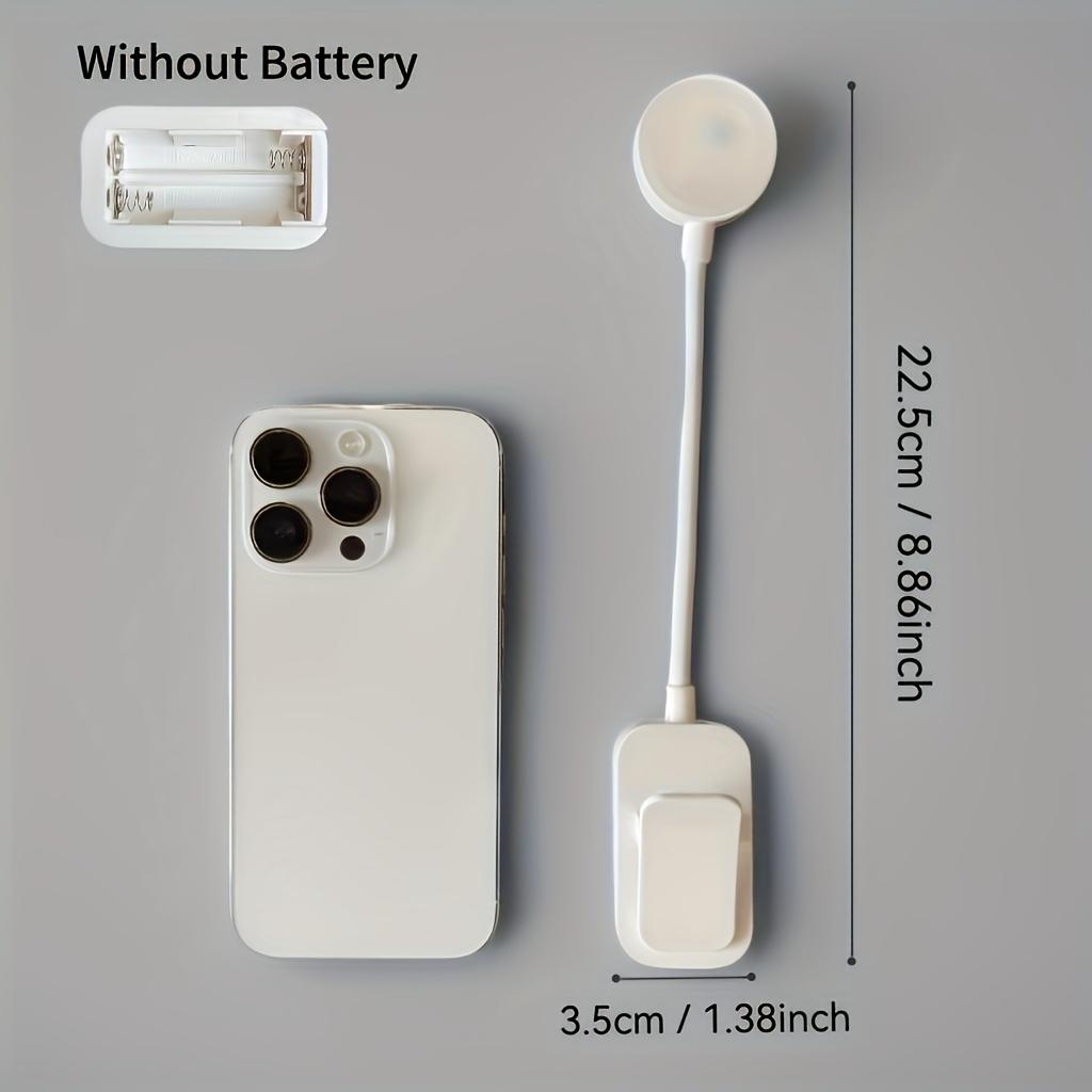 Adjustable reading light, 3 color modes - suitable for night reading, USB rechargeable, LED light is soft, protects the eyes, suitable for home/office, portable reading light, adjustable brightness