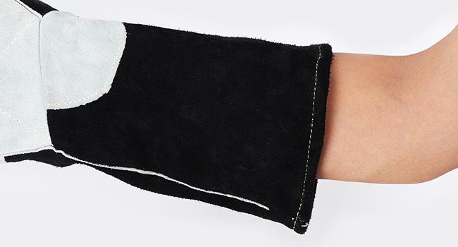 YESWELDER 16 Inches 932℉ Leather Forge MIG Welding Gloves with Kevlar Stitching & Palm Reinforcements | Heat Resistant Safety Work Gloves for Welding, Grilling & BBQ