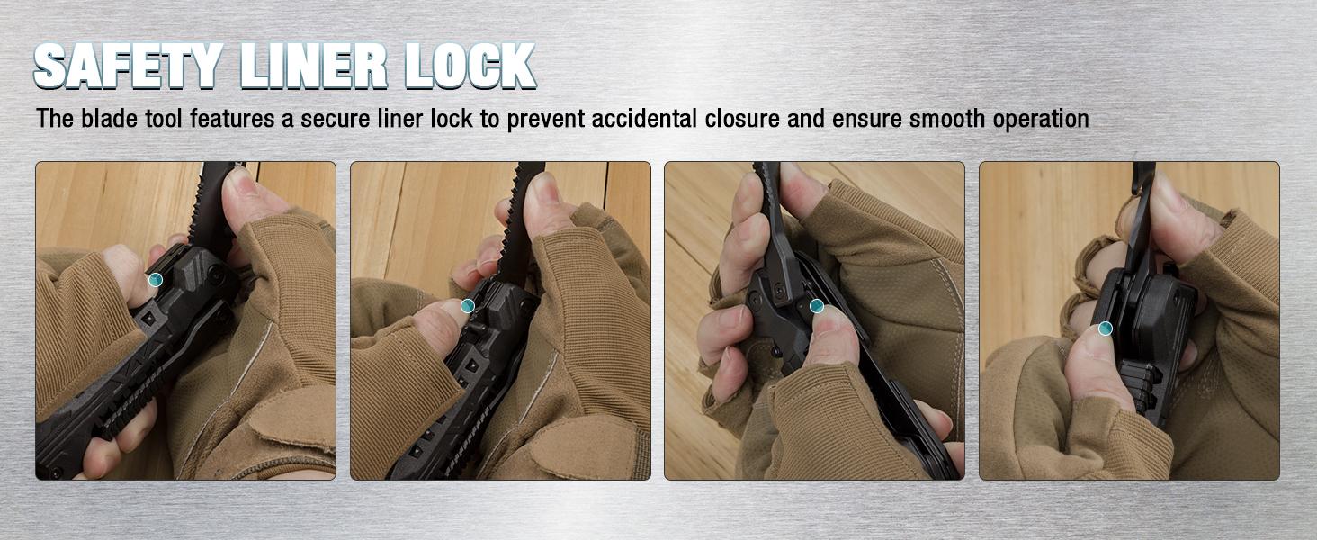 #JumpstartSale DURATECH 16 in 1 / 20 in 1 Multitool with Safety Locking, Pocket Tool with Pocket Knife, Screwdriver, Saw, Can Opener, Bottle Opener, Whistle, Fire Starting Sticks, Multi Tool for Outdoor&Hiking