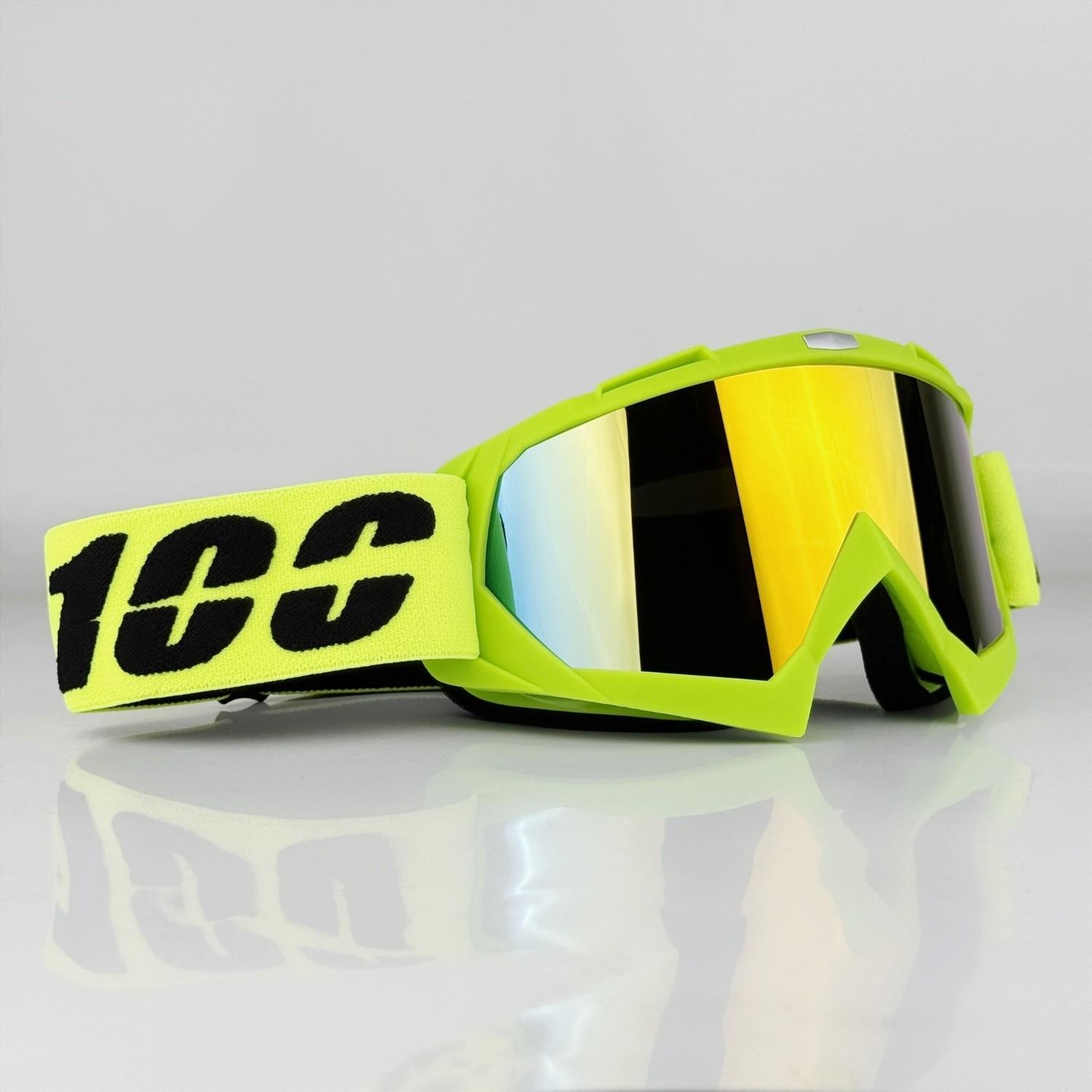 New off-road goggles with REVO coating lenses, OTG compatible. Anti-scratch, dustproof lenses, breathable and adjustable fit. Ideal for parties, motocross, ATV riding, skiing, snowmobiling, and cycling. Suitable for teens and adults – a perfect birthday o