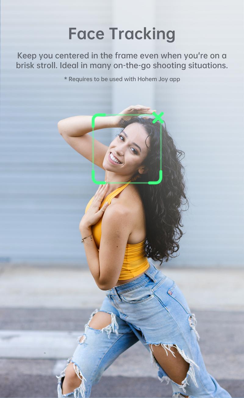 Hohem iSteady XE Kit Gimbal Stabilizer for Smartphone, 3-Axis Gimbal for iPhone 17 series & Android with Magnetic Adjustable Fill Light, Portable & Foldable Stabilizer for Video Recording