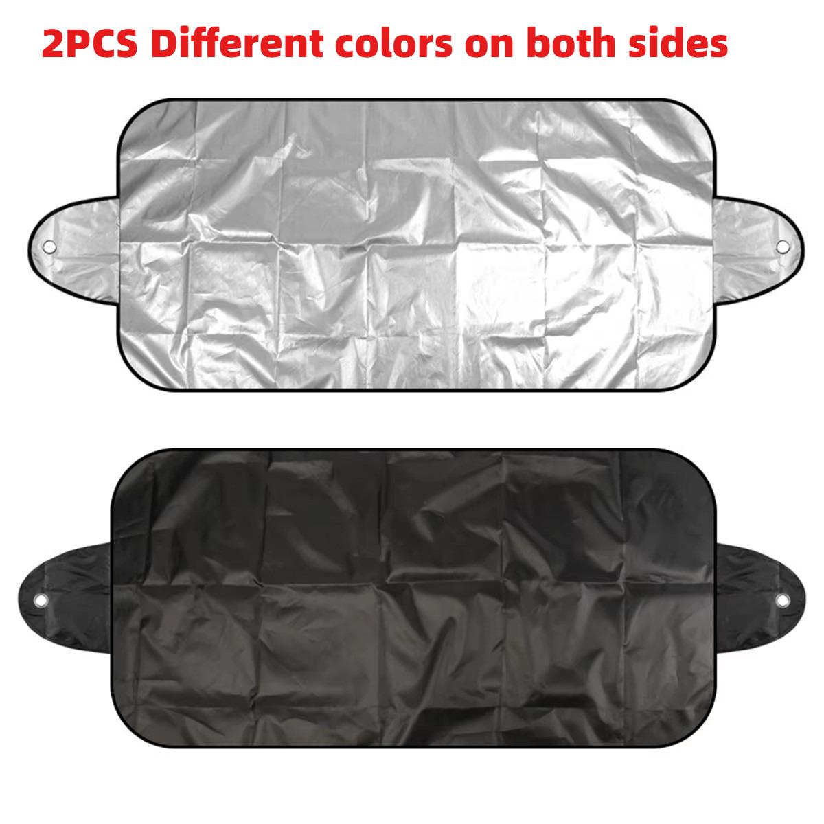 Foldable Car Sunshade Windshield Protector, Protects Snow, Sunlight, Rain, Easy Installation and Removal, Essential Car Accessory