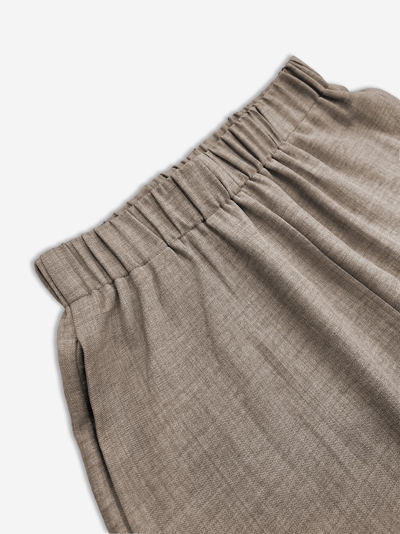 Women's Casual Loose Long Shirt, Comfortable Fall Winter Fabric Top, Simple Design Daily Wear Blouse, Fashion Home Clothes Set