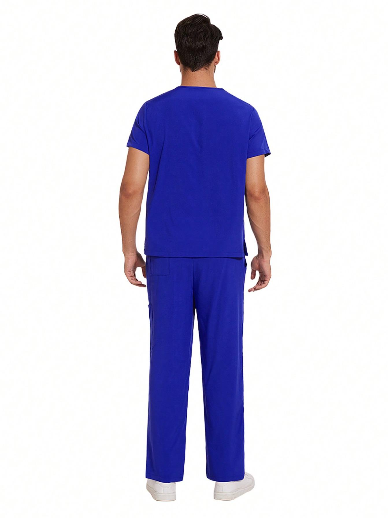 High Quality Professional Workwear Set, Men's SPA Therapist Uniform, Pet Grooming Salon Fashion Comfort Staff Outfit