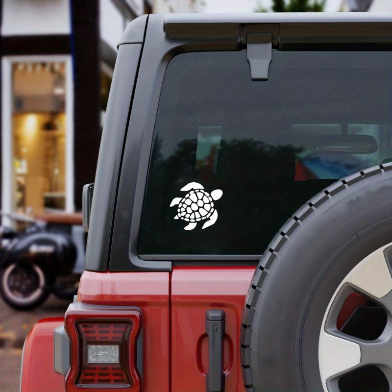 Turtle Pattern Car Sticker, Car Exterior Decorative Sticker, Car Exterior Decoration Accessories for Car Window, Car Body, Car Bumper, Decal for Cars