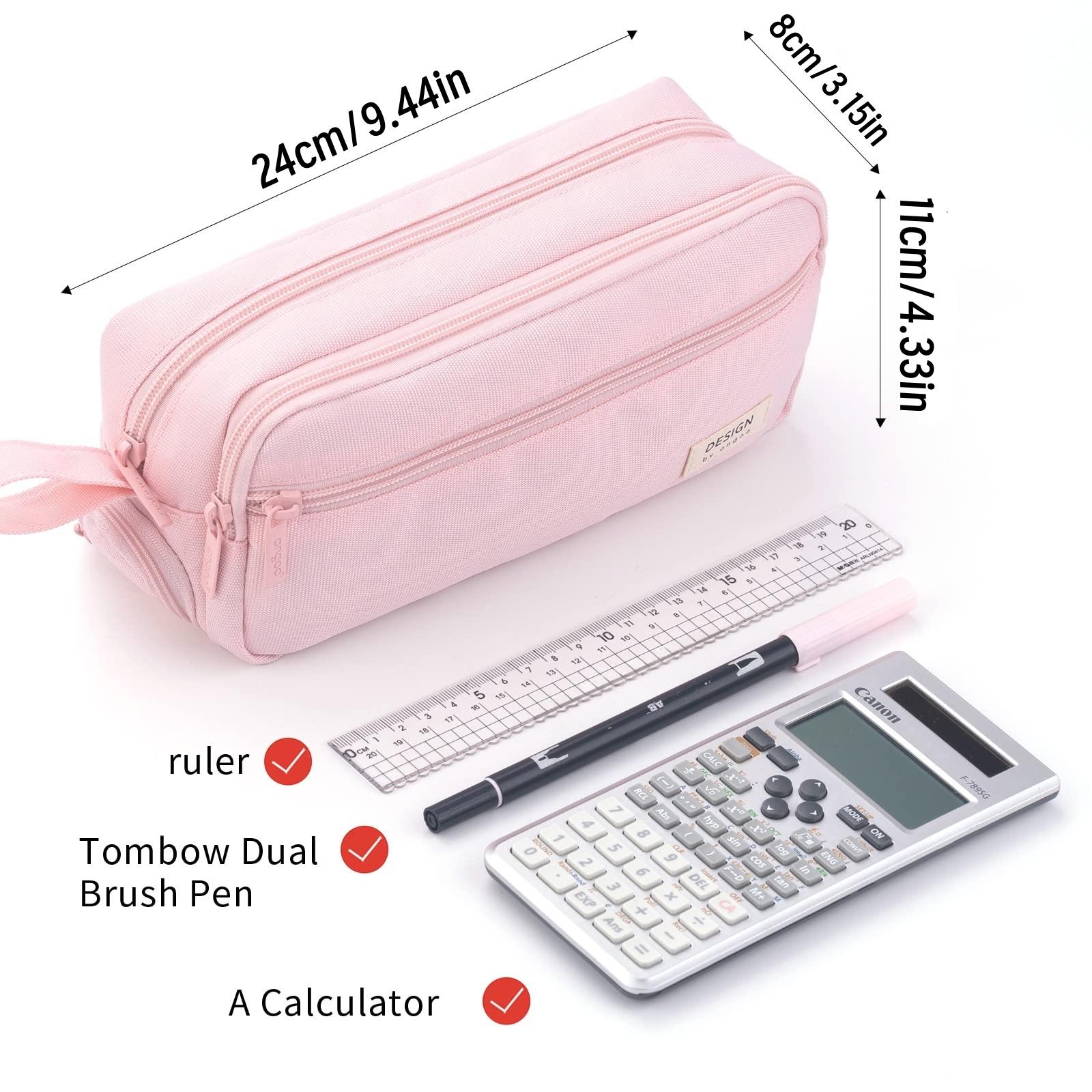Large-Capacity Multi-Compartment Pencil Case Portable Zippered Pencil Pouch Pencil Bag Ideal for School, Home, and Office Use Perfect Christmas or Birthday Gift Stationery Organizer Desktop Tidying Solution Large-Capacity Multi-Compartment Pencil Case Portable Zippered Pencil Pouch Pencil Bag Ideal for School, Home, and Office Use Perfect Christmas or Birthday Gift Stationery Organizer Desktop Tidying Solution