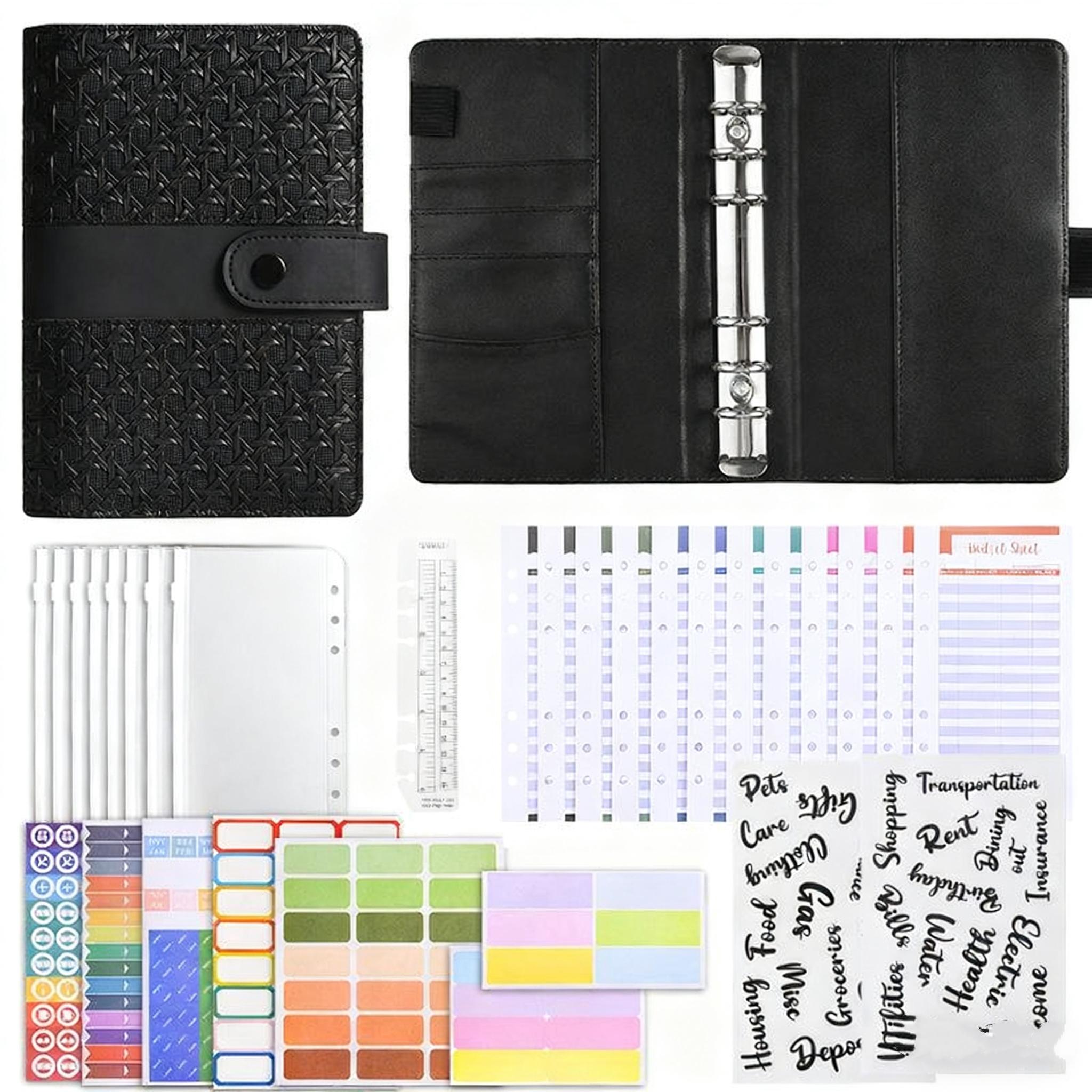 A6 PU Leather Notebook, Handmade Binding Design, Durable & Stylish, Perfect for Journaling, Note-Taking, and Daily Use