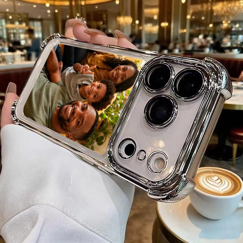 Custom Photo Phone Case – Please Send Image After Purchase.Phone Case - DIY Life Moments Photo Customized Shockproof Case for Iphone 17 16 15 14 13 12 11 Pro Max Xs Max X XR 17 AIR Phone Back Cover
