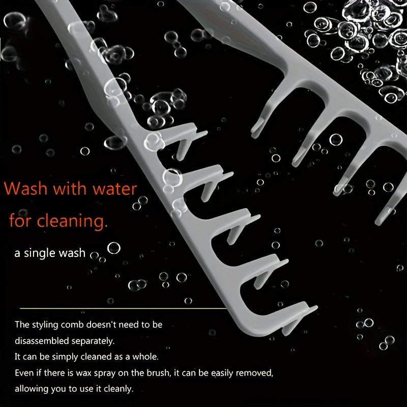 Plush Comb for Root Lift & Concealment, Plastic Design, Suitable for All Hair Types, Styling Tool & Holiday Gift