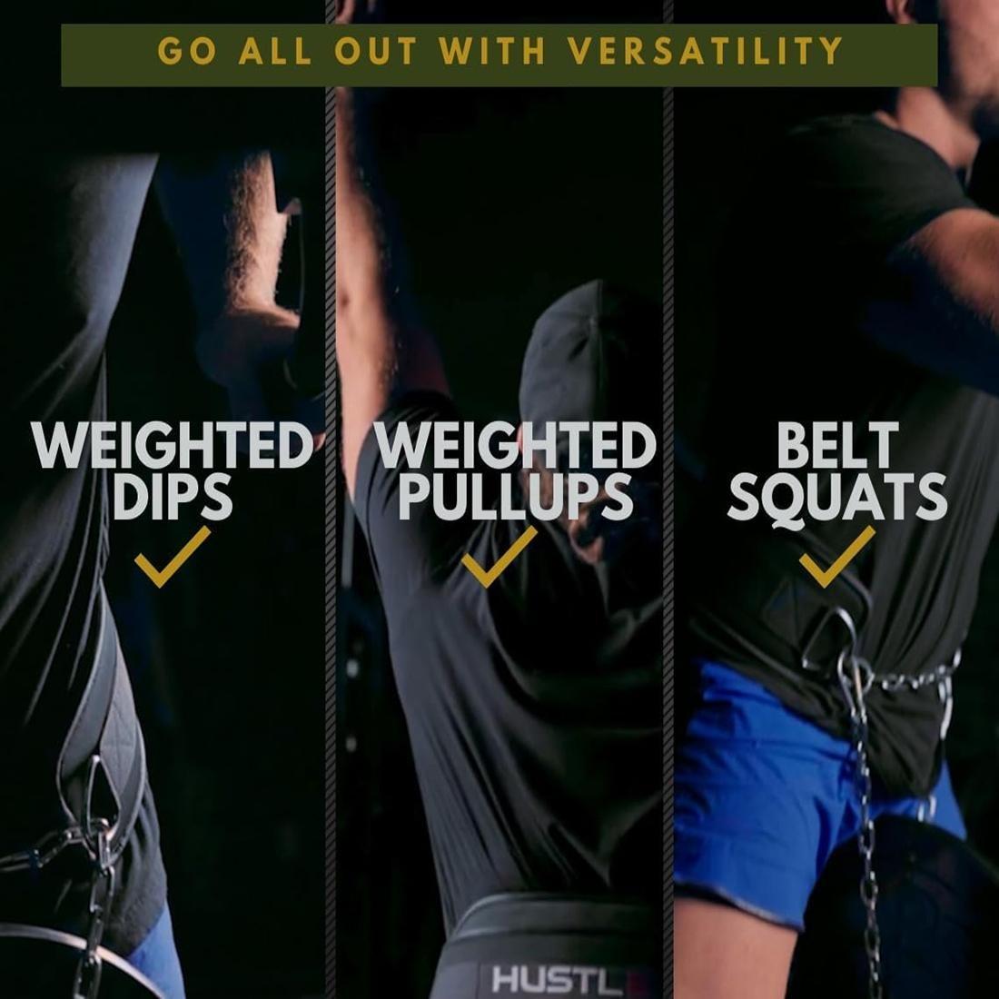 Adjustable Weightlifting Belt for Men and Women, Sturdy Fitness Belt for Squats and Pull-Ups, Durable Exercise Accessory