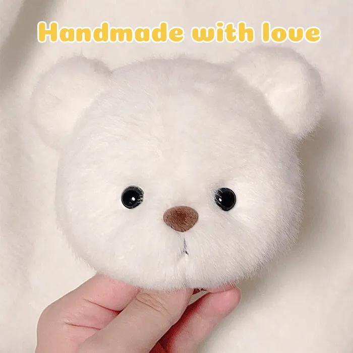 GETAHUG Getahug Cute Cow Bear Handmade Jointed Teddy Bear Gift 12" Soft Stuffed Animal GETAHUG Getahug Cute Cow Bear Handmade Jointed Teddy Bear Gift 12" Soft Stuffed Animal
