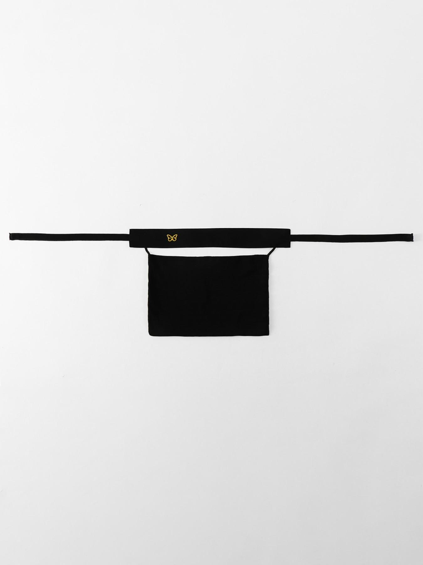 1pc Pure Color Bow Tie Soft Skin-Friendly Mask, Comfortable Breathable Niqab, Muslim Women's Face Covering for Modest Dressing