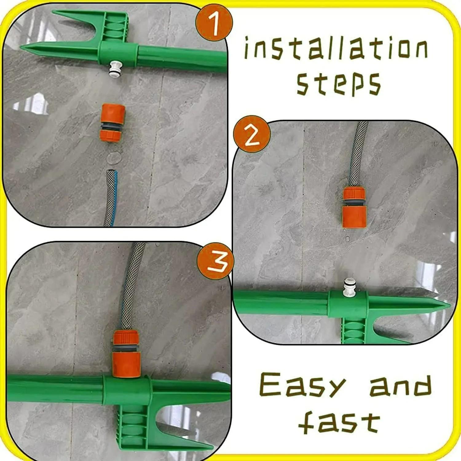 Crazy Daisy Sprinkler Crazy Dancing Flower Water Sprinklers Funny Sun Flower Dancing Daisy Lawn Sprinkler for Yard Watering Dogs Playing Red Garden Sprinklers