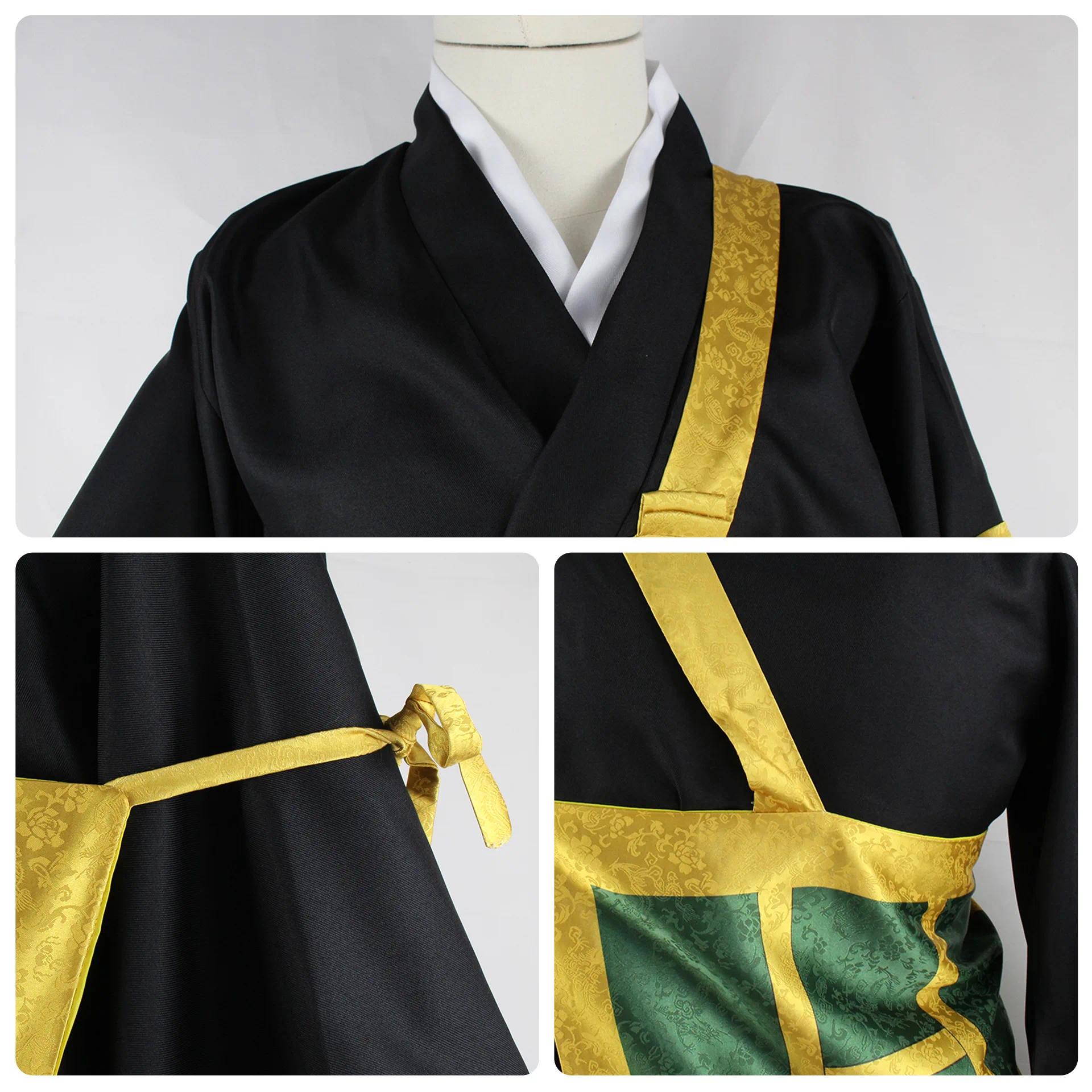 Geto Suguru Cosplay Costume Black Blue kimono School Uniform Anime Clothe Halloween Costumes For Women Man YLK