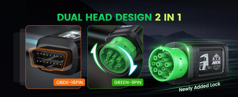 ANCEL HD200 Bluetooth Heavy Duty Truck Scanner, Speed Limit Reset Tool for Cummins & Caterpillar Engines Diesel Diagnostic Tool, All System 2 In 1 HDOBD & OBD2 Truck & Car Code Reader, Lifetime Free Updates, Auto Automotive Vehicle Repair Tool ANCEL HD200 Bluetooth Heavy Duty Truck Scanner, Speed Limit Reset Tool for Cummins & Caterpillar Engines Diesel Diagnostic Tool, All System 2 In 1 HDOBD & OBD2 Truck & Car Code Reader, Lifetime Free Updates, Auto Automotive Vehicle Repair Tool