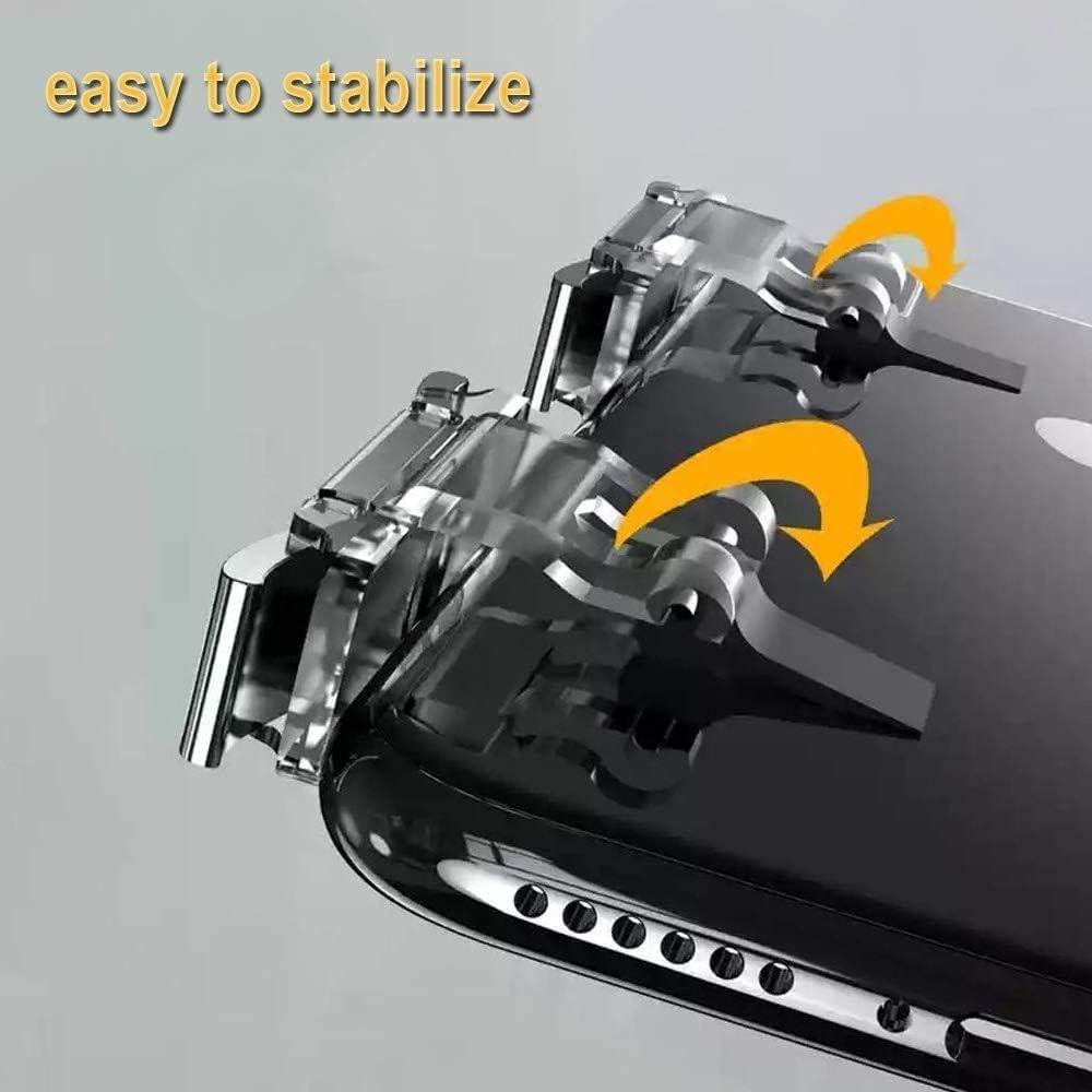 High-sensitivity trigger accessory for mobile gaming peripherals, designed for precision aiming and rapid-fire control. Ergonomically crafted for effortless one-button installation—plug-and-play—enhancing reaction speed and gaming experience.