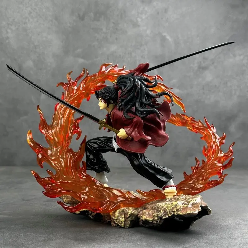 Demon Slayer Figure, Shinobu Koyohara Death Dealer 21cm PVC Statue, Anime Gk Sculpture with Special Base, Collectible Desktop Ornament Gift
