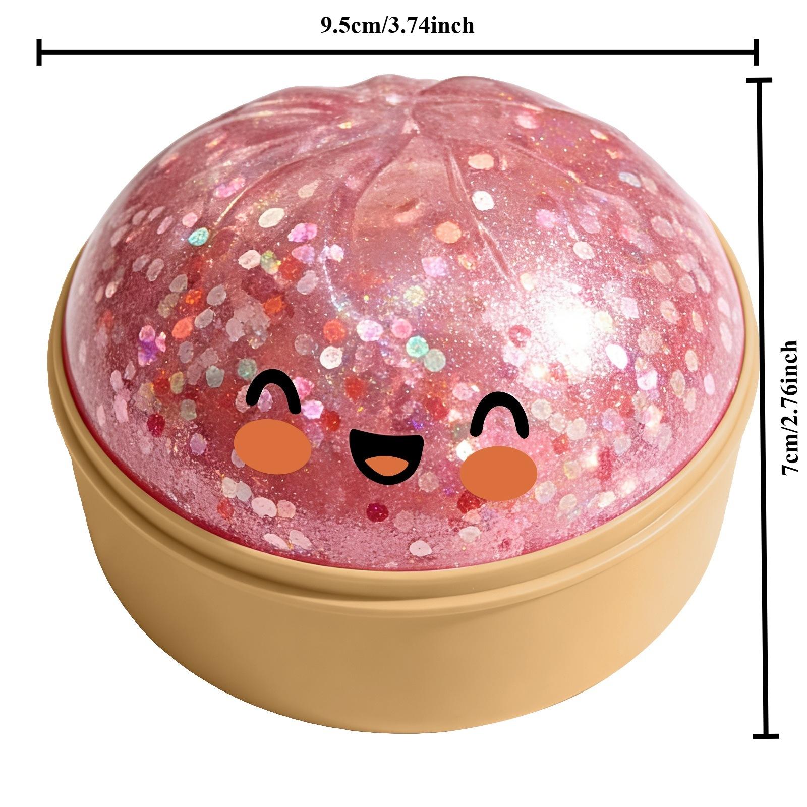 Soft Silicone Creative Stress-Relief Steamed Buns: Squishy Fun, Cute Realistic Food-Themed Toys, Perfect for Letting Off Steam, Slow-Rebound Toys