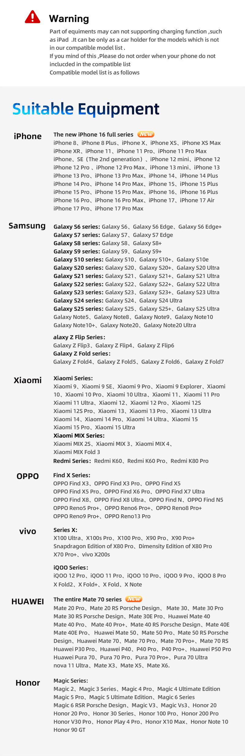 15W Wireless Fast-Charging Car Phone Mount for Foldable & Regular Smartphones, Super Stable Car Air Vent Phone Mount with Hook & Clip,One-Button 90° Rotation,One-Button Automatic Clamping,Compatible with iPhone, Samsung, Google and Other Smartphones 15W Wireless Fast-Charging Car Phone Mount for Foldable & Regular Smartphones, Super Stable Car Air Vent Phone Mount with Hook & Clip,One-Button 90° Rotation,One-Button Automatic Clamping,Compatible with iPhone, Samsung, Google and Other Smartphones