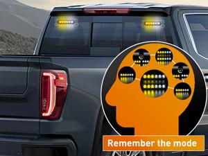Nilight 12LED Traffic Advisor Strobe Lights 2 Inches Amber White Hazard Safety Dash Front/Rear Windshield Flashing Light for Cars Trucks  Firefighter Plow Construction Vehicles Autos  dealsforyoudays
