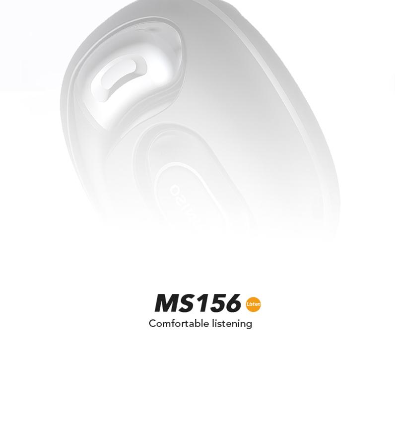 MINISO MS156 Open Ear True Wireless Headphones Long Battery Life HiFi Stereo Sound Wireless Earhooks Headset  Electronic Audio Waterproof Sport Earbuds