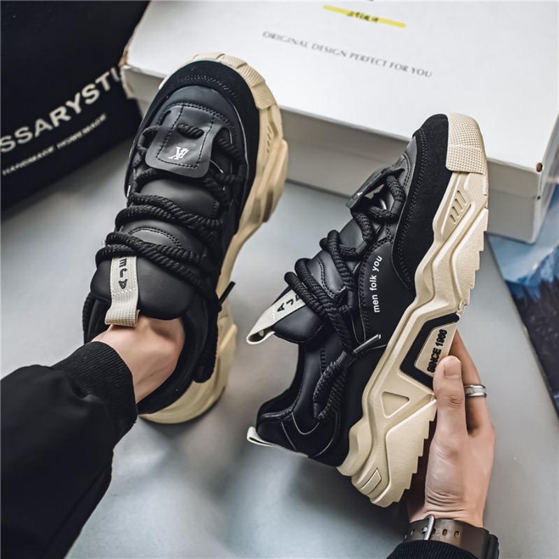 New Thick Sole Height Increasing Women's Dad Shoes 2025 Autumn Inner Height Casual Sneaker Athletic Makapal Trainer New Thick Sole Height Increasing Women's Dad Shoes 2025 Autumn Inner Height Casual Sneaker Athletic Makapal Trainer