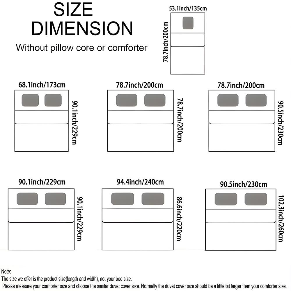Bedding 3-piece set - 3PCS,orange and purple patterned tiger lying down comforter set (1 comforter cover + 2 pillowcases, filling not included). soft and comfortable, suitable for family bedrooms.