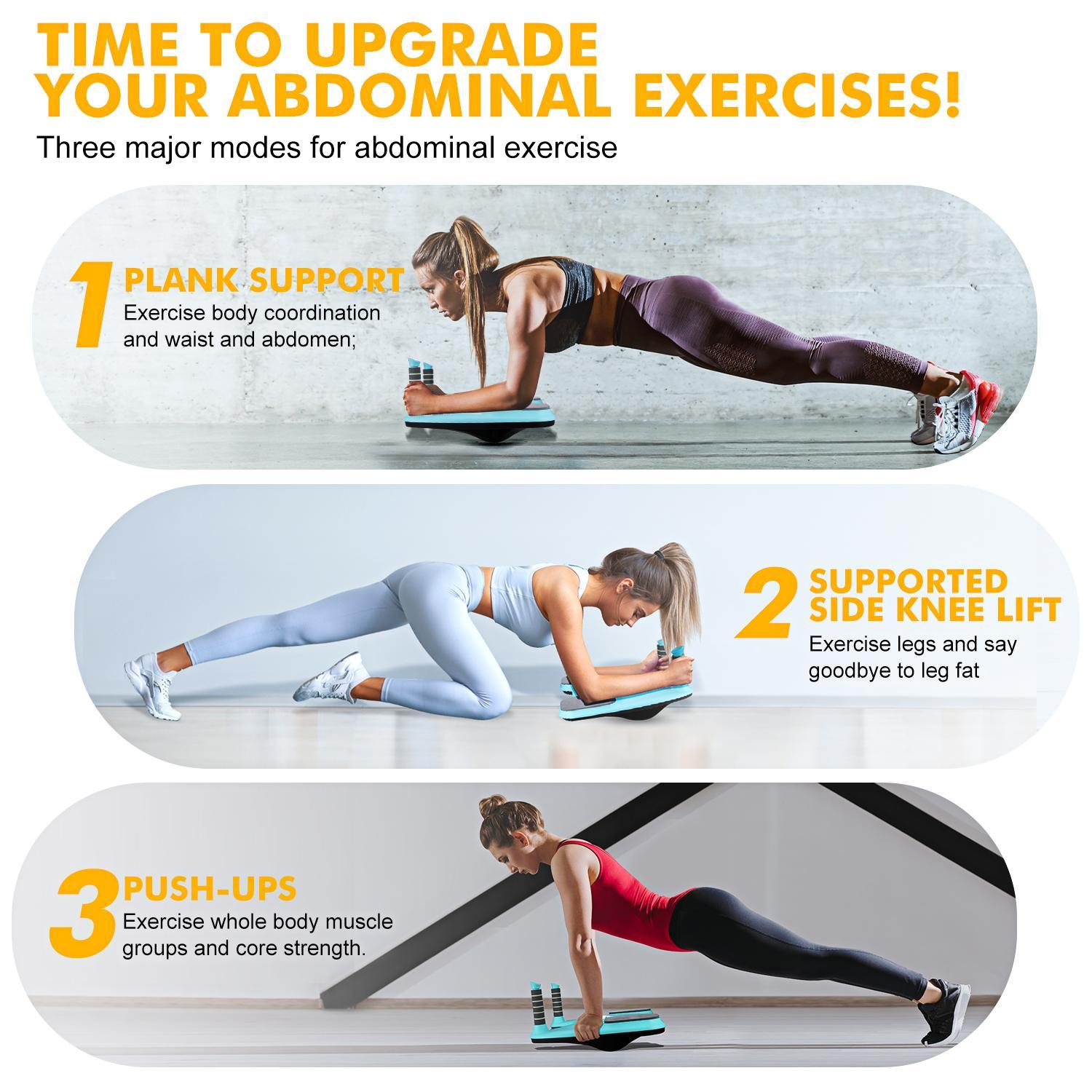 Valentine's Day Gifts for Beginners - Plate Balance Board for Core & Abs Workout at Home, Tone Body & Improve Posture, Perfect Exercise Equipment for Women Valentine's Day Gifts for Beginners - Plate Balance Board for Core & Abs Workout at Home, Tone Body & Improve Posture, Perfect Exercise Equipment for Women