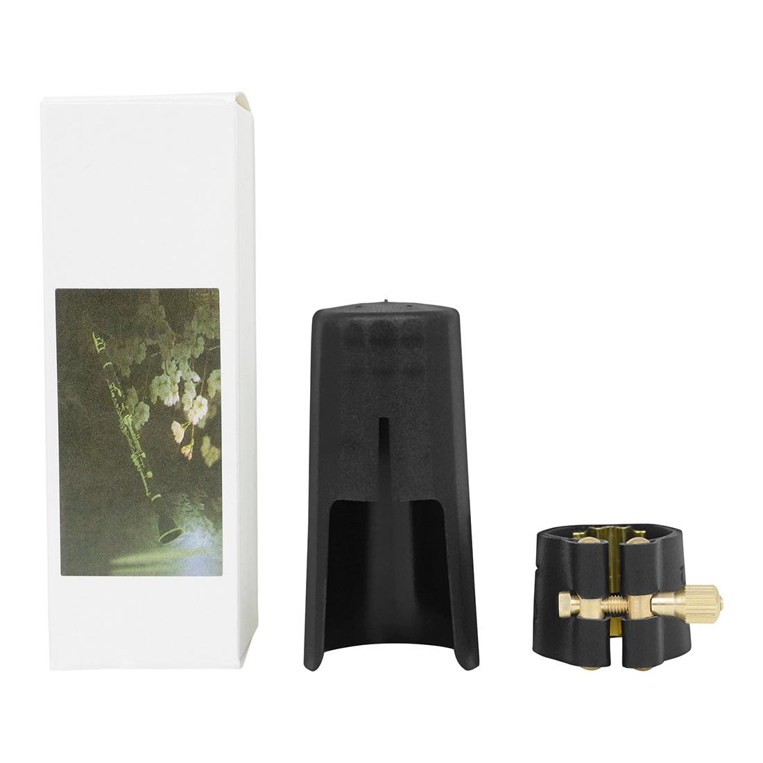 Lade Clarinet/saxophone Cap Set with Metal Buckle, Paper Box, Stable Design, Protective Mouthpiece Cover for Daily Practice & Concerts