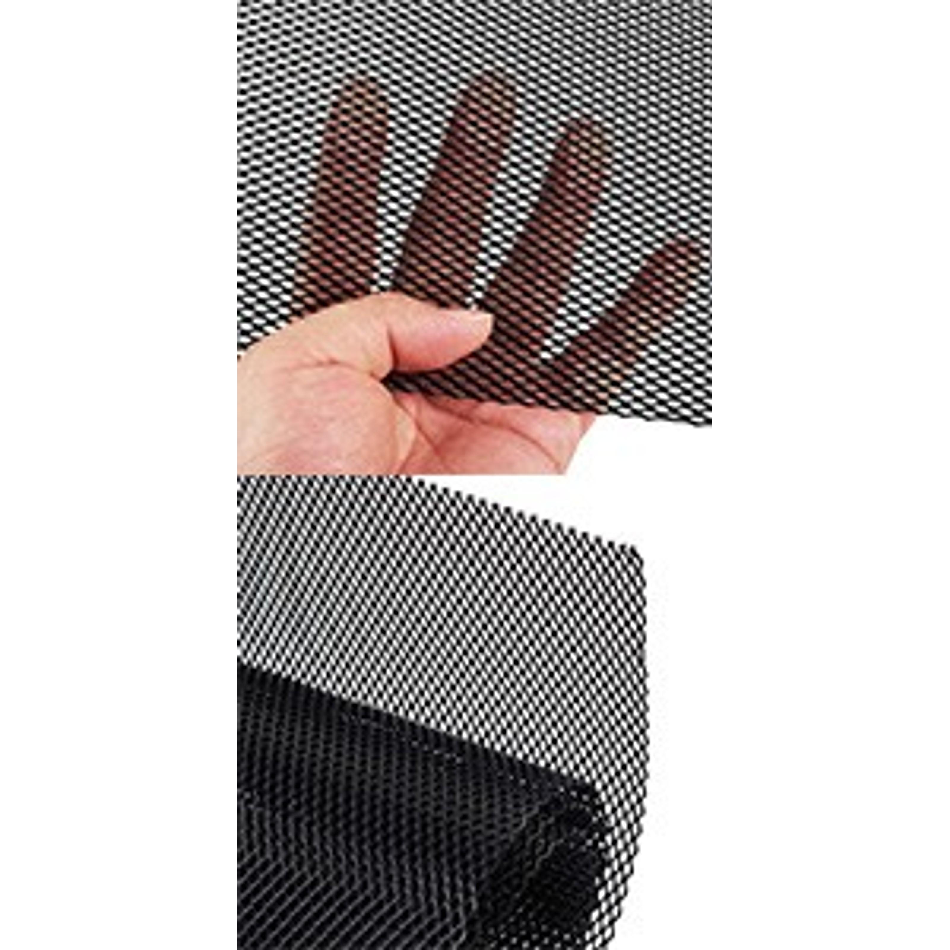 Universal 40"x13" Aluminum Alloy Honeycomb Car Grill Mesh Insert Bumper - 6mm Spacing 1mm Silver, 100x33cm Automotive Grille GridGift