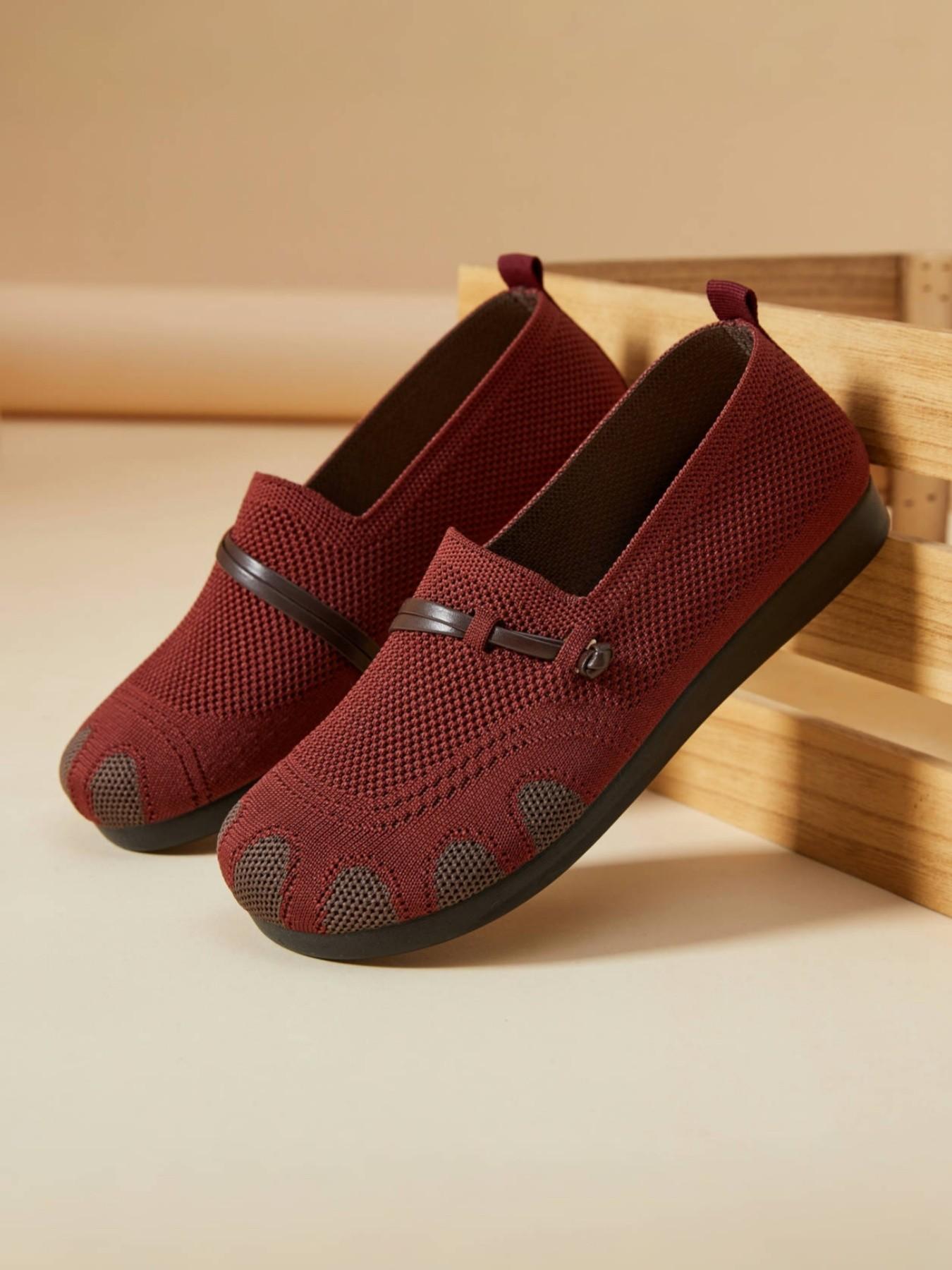 Women's Casual Slip-On Walking Shoes, Comfortable and Stylish, Ideal for Daily Wear, Multi-Functional Footwear for Women