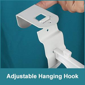 FCH 12 Layers Over The Door Shoe Organizer Wall-Mounted Style Shoe Rack Hanging Plastic Metal Shoe Rack Narrow Tower Shelf Space Saving Shoe Storage Holder,Holds 30 Pairs of Shoes,Easy to Assemble,White