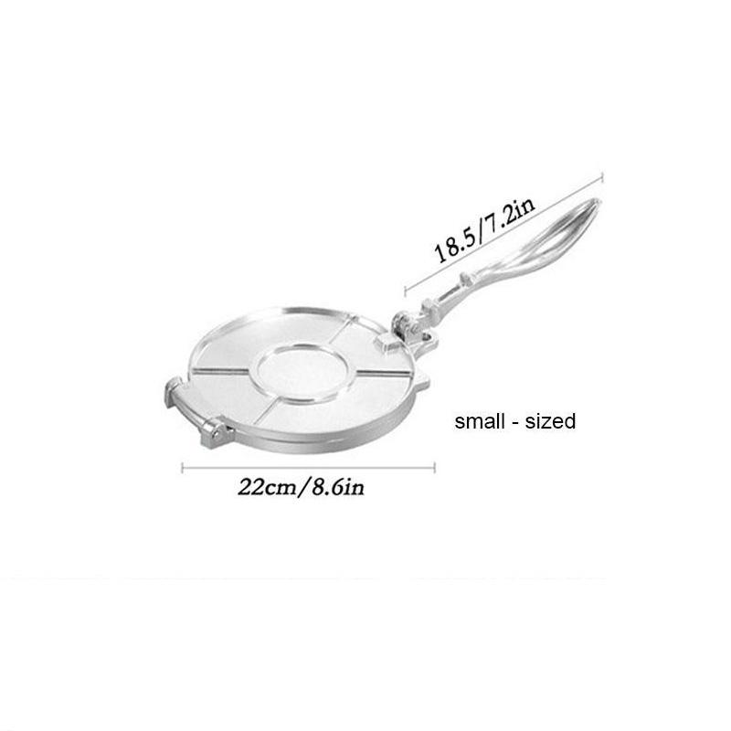 Corn tortilla press mold, easily make perfect corn tortillas. Household kitchen tool, durable and easy to clean, say goodbye to hand kneading, efficient and fast, a must-have kitchen wonder